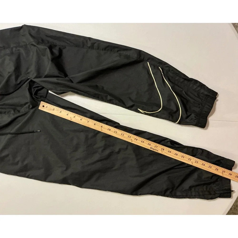 VTG Y2K‎ Nike SB Black Track Pants Joggers Swoosh Logo Black Athletic Skate S
